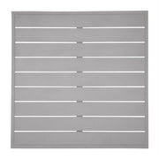 Bolero Light Grey Aluminium Table Top Square - 700mm - Hospitality Connect