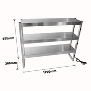 Benchstar Commercial Food Warmer with 9 Lamps – FW9L-123