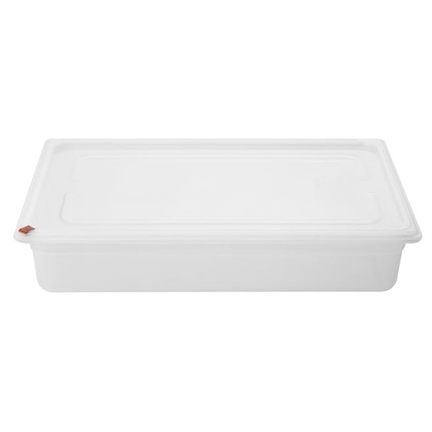 Hygiplas Click PP 1/1 GN with Lid & 7 Colour clips- 100mm 13Ltr (Pack 2)