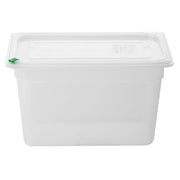 Hygiplas Click PP 1/3 GN with Lid & 7 Colour clips - 200mm 6.9Ltr (Pack 4)