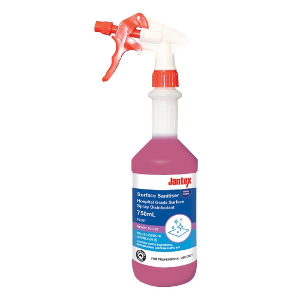 Jantex Hospital Grade Disinfectant Surface Spray - 750ml - Hospitality Connect