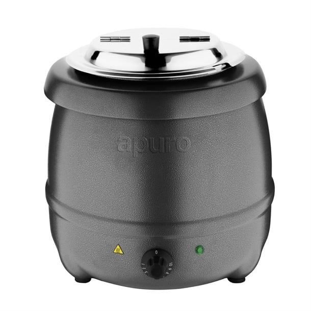 Apuro Graphite Soup Kettle - 10Ltr G107-A - Hospitality Connect