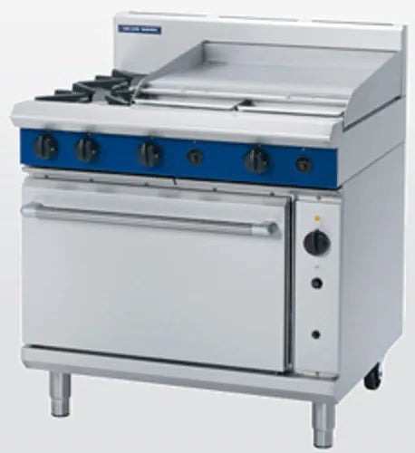 Blue Seal Evolution 900mm Gas Range Convection Oven G56B. - Hospitality Connect