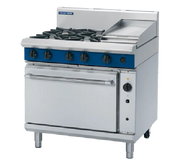 Blue Seal Evolution 900mm Gas Range Convection Oven G56C. - Hospitality Connect