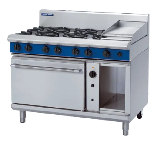 Blue Seal Evolution 1200mm Gas Range Convection Oven G58C. - Hospitality Connect