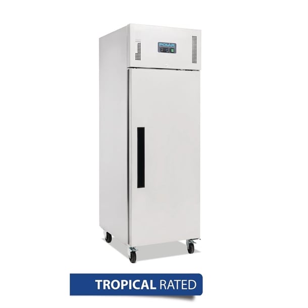 Polar G-Series Gastro Upright Fridge Single Door St/St - 600Ltr DL893-A - Hospitality Connect