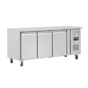 Polar U-Series Double Door Counter Fridge 282Ltr G596-A - Hospitality Connect