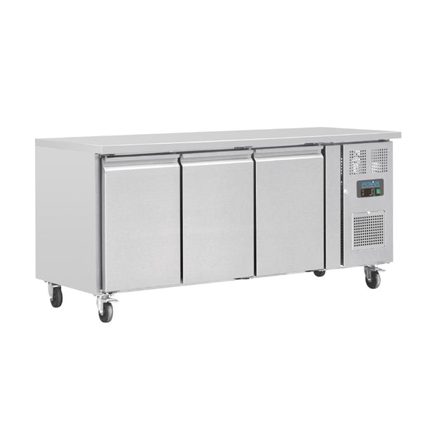 Polar U-Series Double Door Counter Fridge 282Ltr G596-A - Hospitality Connect