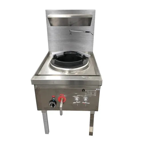 Gasmax Stainless Steel Waterless Nature Gas Single Wok WW-1N. - Hospitality Connect