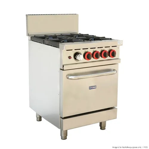 Gasmax 4 Burner With Oven Flame Failure GBS4TS. - Hospitality Connect