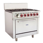 GBS6T Gasmax 6 Burner With Oven Flame Failure GBS6T. - Hospitality Connect