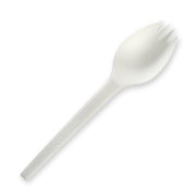 BIOPAK 15cm / 6" PLA Spork 1000 Units - Hospitality Connect