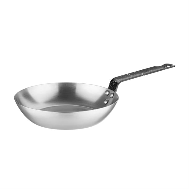 Vogue Carbon Steel Induction Frying Pan - 250mm - Hospitality Connect