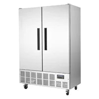 Polar G-Series Double Door Slimline Freezer 960Ltr GD880-A - Hospitality Connect