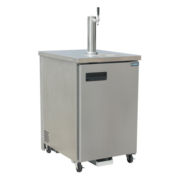 Polar G-Series Upright Display Cooler with Light Box Sliding Door - 950Ltr GE581-A - Hospitality Connect