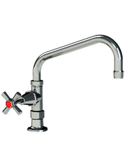 GLOBAL EC SINGLE HOB/DECK TAP w/- STANDARD SWIVEL SPOUT - Hospitality Connect