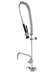 Global Pre-Rinse Dual Hob Tap 12" Filler adjustable GF032512-A - Hospitality Connect