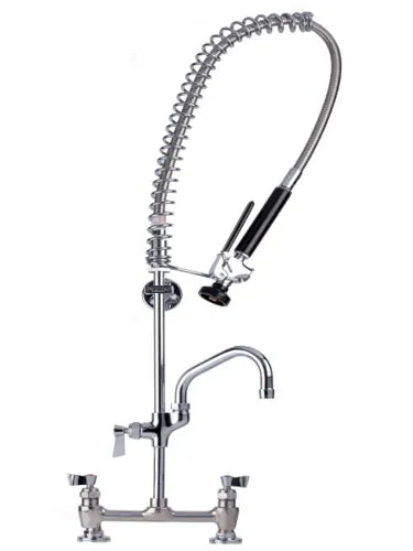 Global Pre-Rinse Exposed Breach Tap 12" Filler Standard GF042512 - Hospitality Connect