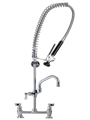 Global Pre-Rinse Exposed Breach Tap 12" Filler Adjustable GF042513-A. - Hospitality Connect