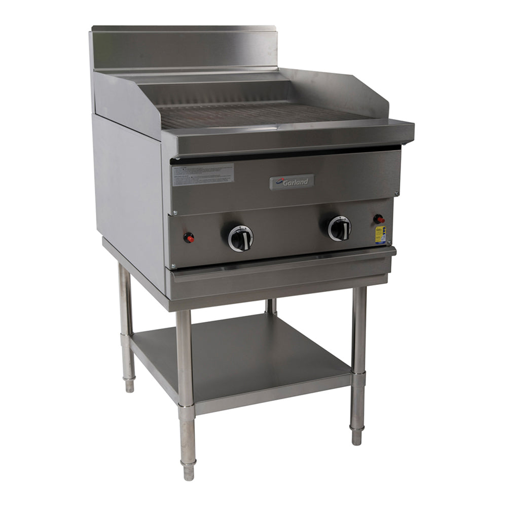 Garland Restaurant Char Broiler Top 610mm Wide w Piezo Nat Gas GF24-BRL - Hospitality Connect