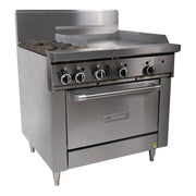 Garland Restaurant Range 900mm Wide 2 Burner 600mm Griddle w Oven GF36-2G24R - Hospitality Connect
