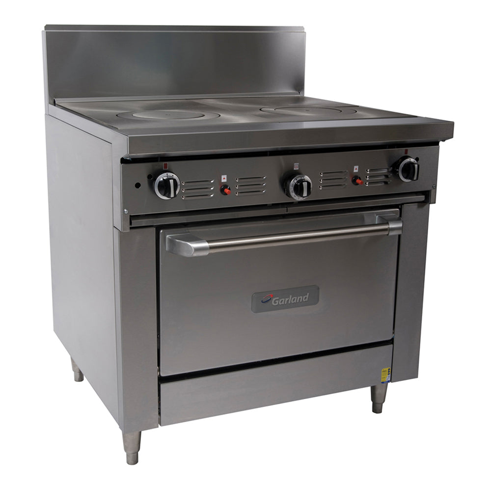 Garland Restaurant Range 900mm Wide Dual Target Top w Oven Nat Gas - Hospitality Connect