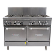 Garland Restaurant Range 1200mm Wide 8 Burner w 2 Ovens GF48-8LL - Hospitality Connect