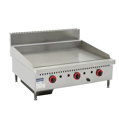 Gasmax Three burner NG Griddle Top GG-36. - Hospitality Connect