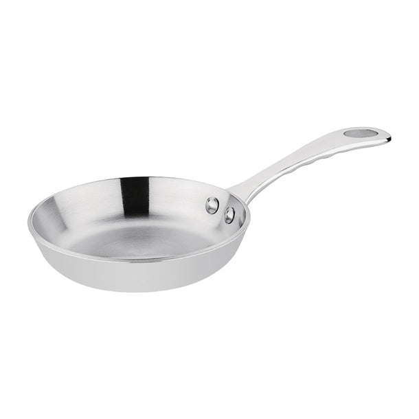 Vogue Tri Wall Mini Frypan - 100mm 4" 1/82Ltr 4fl oz - Hospitality Connect