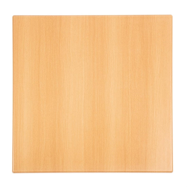 Bolero Square 600mm Table Top (Beech) GG634