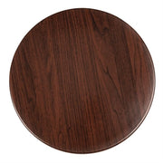 Bolero Round 600mm Table Top (Dark Brown) GG643 - Hospitality Connect