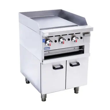 Gasmax Gas Griddle and Gas Toaster with Cabinet GGS-24LPG. - Hospitality Connect
