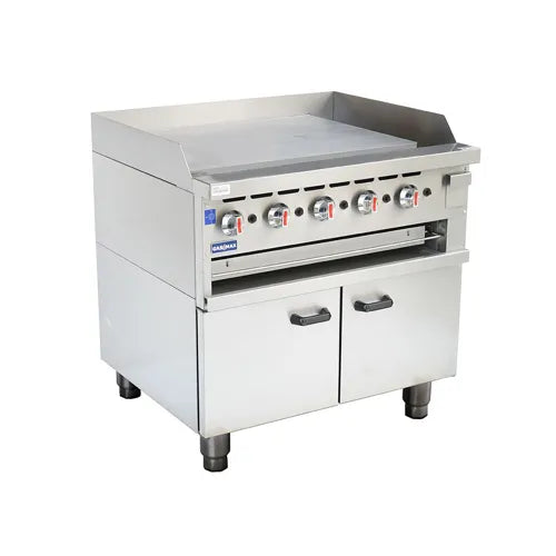 Gasmax Gas Griddle and Gas Toaster with Cabinet GGS-36LPG. - Hospitality Connect