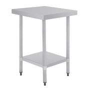Vogue Stainless Steel Table - 900x700x900mm - Hospitality Connect