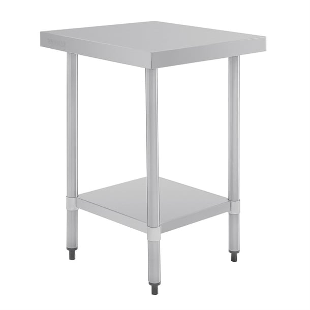 Vogue Stainless Steel Table - 900x700x900mm - Hospitality Connect