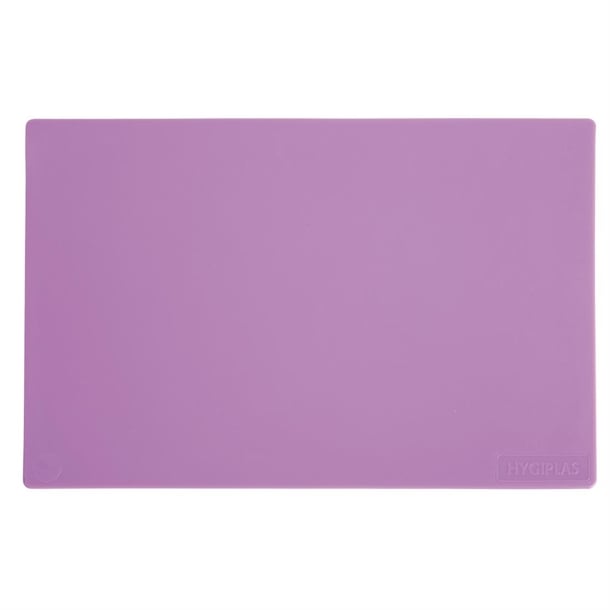 Hygiplas Low Density Chopping Board Purple - 450x300x10mm
