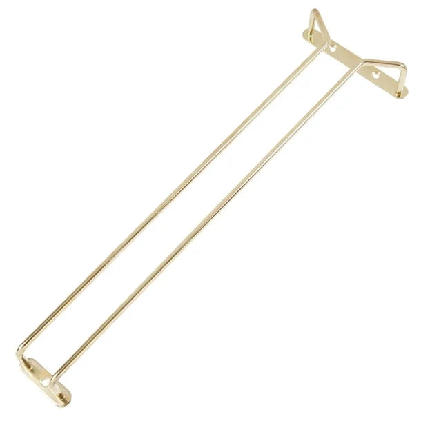 Stemware Rack Brass - 410mm 16"