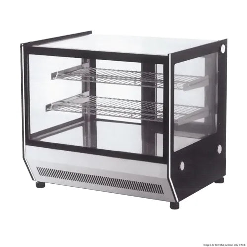 Bonvue Counter top square glass cold food GN-660RT. - Hospitality Connect