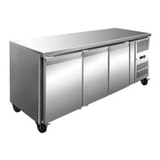 Thermaster TROPICA SED 3 Door Gastronorm Bench Fridge GN3100TN. - Hospitality Connect