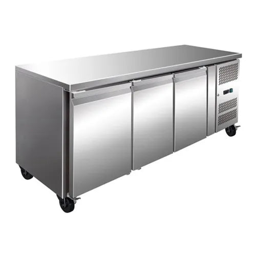 Thermaster TROPICA SED 3 Door Gastronorm Bench Fridge GN3100TN. - Hospitality Connect