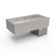 Thermaster 4*gn1/1 Ventilated Drop in Cold Well, 1478x720x711mm, GN4-VA
