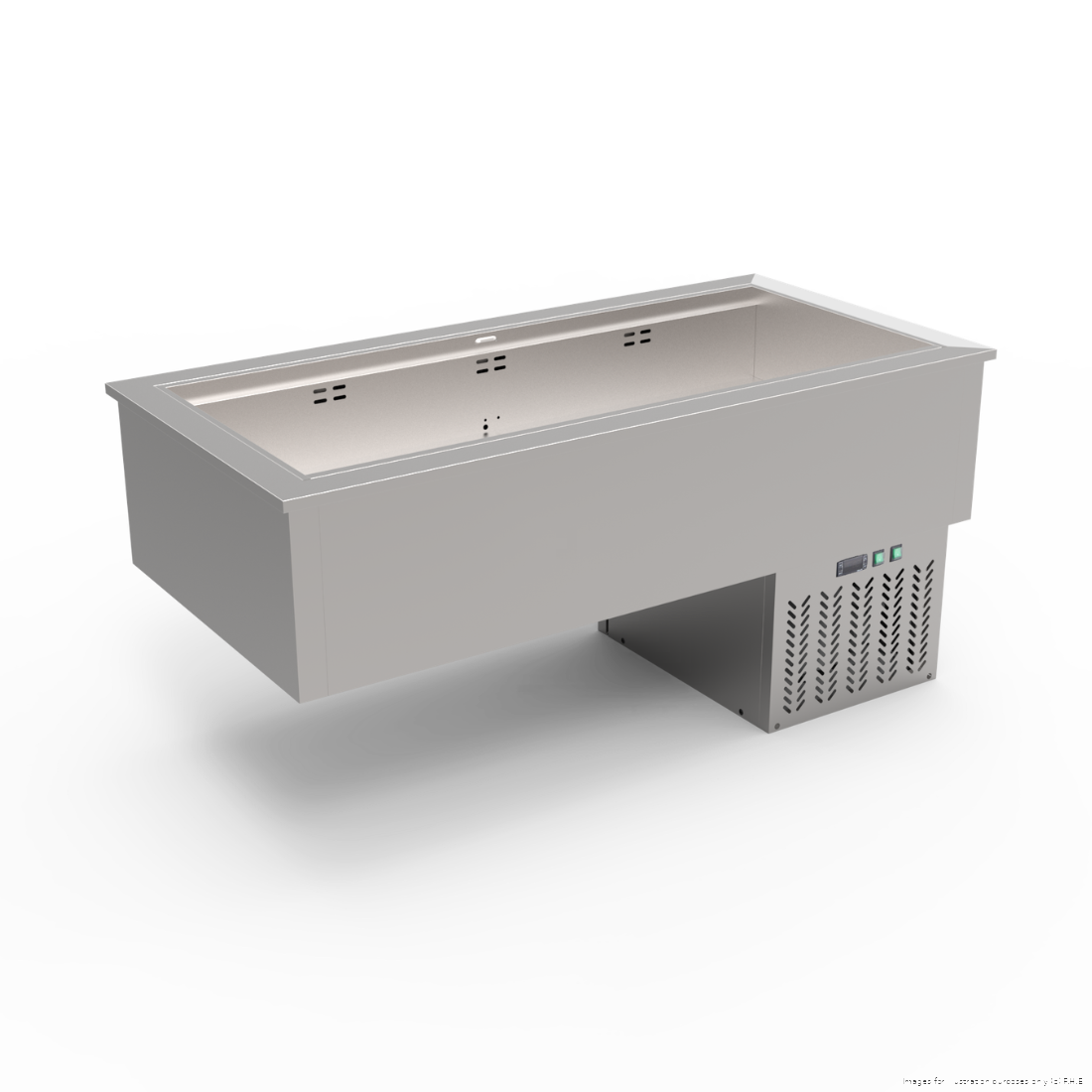 Thermaster 4*gn1/1 Ventilated Drop in Cold Well, 1478x720x711mm, GN4-VA