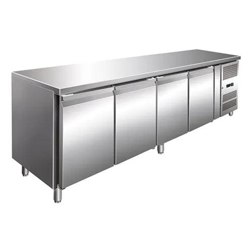 Thermaster TROPICA SED 4 Door Gastronorm Bench Fridge GN4100TN. - Hospitality Connect