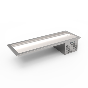 thermaster Drop in Static cold well,1765x640x490mm GN5-FA