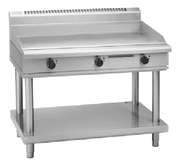 Waldorf 800 Series GPL8120E-LS - 1200mm Electric Griddle Low Back Version - Leg Stand - Hospitality Connect