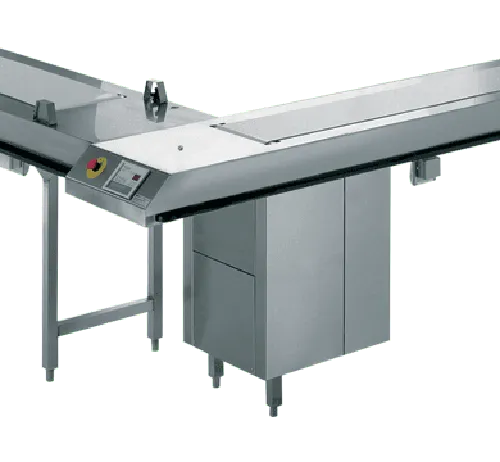 Rieber 7000mm Food Distribution Conveyor Belt  GSV-7 - Hospitality Connect