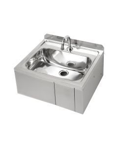 3Monkeez Hands Free Knee Operated Stainless Steel Basin AB-KNEEHBT