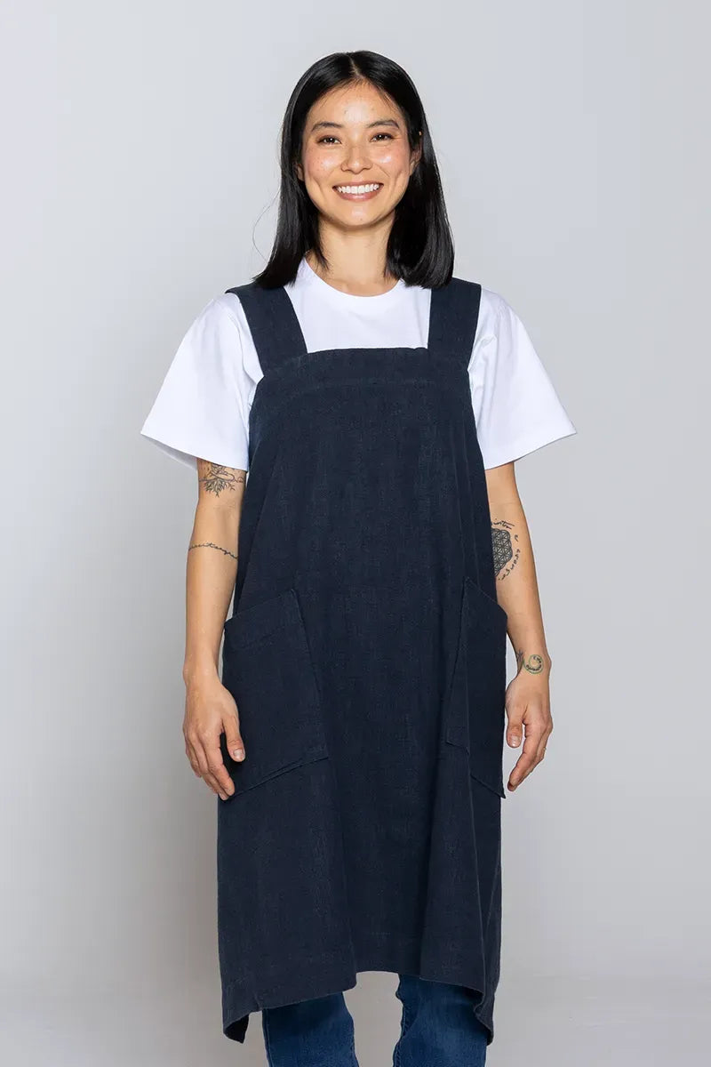 Aussie Chef Hanna Navy Blue Apron