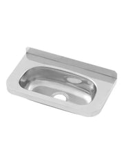 3monkeez Compact Wall Basin and Brackets. 40mm Outlet. 304 Grade S/S HBC - Hospitality Connect