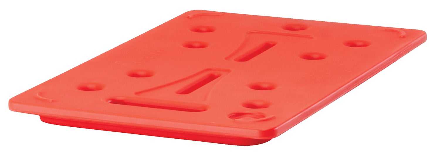 CAMBRO GO BOX - GN 1.1 CAMWARMER PLATE - Fire Red